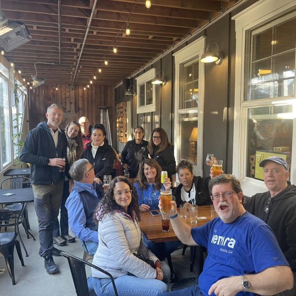 Walking Man Brewing Group Tour